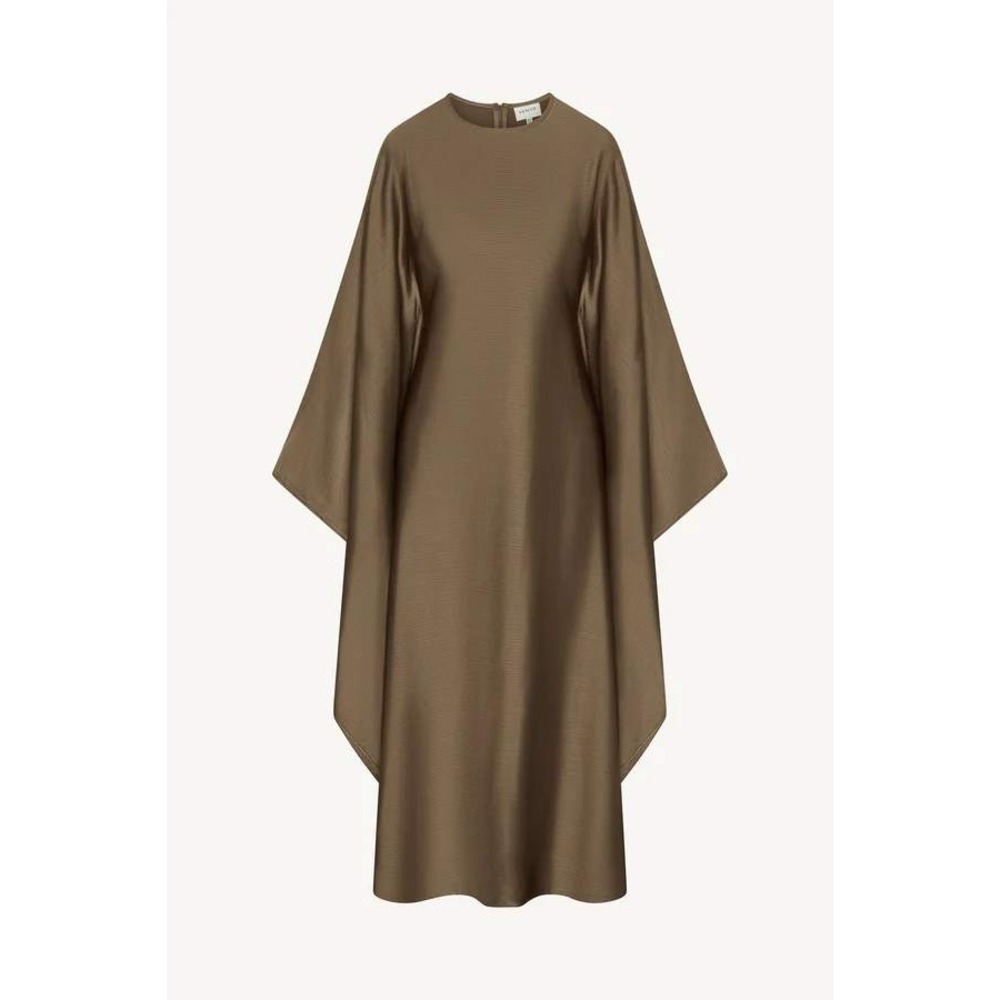 Veiled Maria Butterfly Abaya Maxi Dress In Truffle XS/S New With Tags